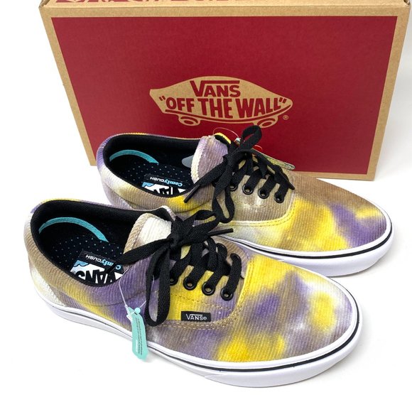 💖MEGA SALE💖VANS Comfycush Era Blotched Velvet Womens Size Sneakers VN0A3WM92QD - Picture 6 of 16